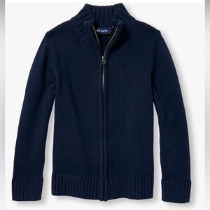 NWT Kids sweater/jacket by The Children's Place. Color tidal, size 5/6.